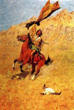 Frederick Remington If Skulls Could Speak oil painting picture
